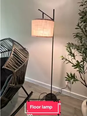 Modern Floor Lamps for Living Room, 64.7" Minimalist Standing Lamp with 3 Color Temperatures Bulb & Adjustable Linen Shade, Foot Pedal Switch, Arc Tall Lamp for Bedroom Office #summerwins #DealsForYouDays #paratiiiiiiiiiiiiiiiiiiiiiiiiiiiiiii #floorlamp #lamp @Edishine 