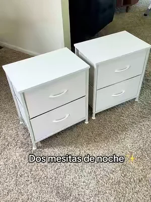 Dos mesitas de noche #nightstand #mesitasdenoche #bedroomfurniture #Home #dealsforyoudays 