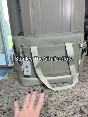 who knew they even made tote bags?! #stanley #stanleytumbler #totebag #laptopbag #tiktokshopcreatorpicks 