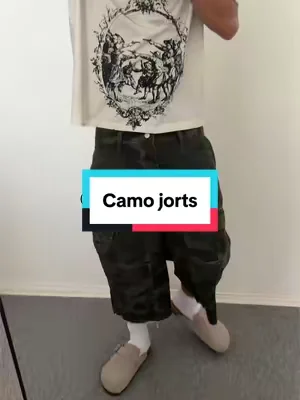 Baggy jorts too hard. #camojorts #baggyjorts 