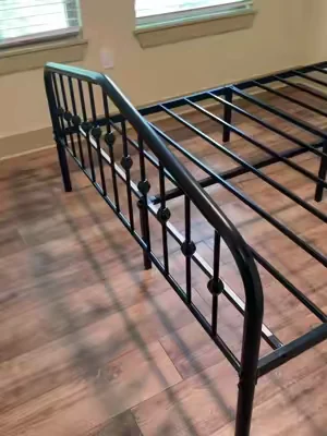 if only all my bed frame furniture was this well made I wouldn’t have to upgrade so often #bedframe #bedframes #bedroom #bed 