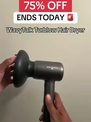 Your sign to finally get that hair dryer! #dealuxe #wavytalk #hairdryer #tiktokshopdeals 