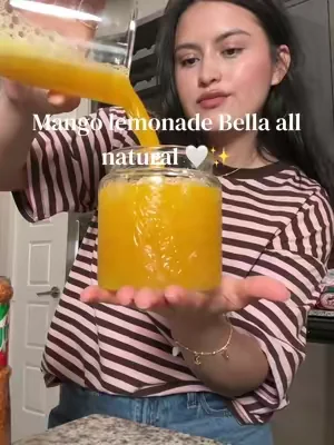 Pasan agotadas 😭😭pero amo esta limonada de mango!  #bellaallnaturalproducts #mangolemonade #probioticdrink #probiotics  No medical advice! Individual results may vary 