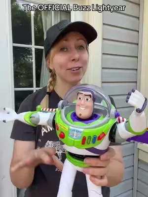 Meet the official Disney Store Buzz Lightyear from Toy Story. #toystory #buzzlightyear 