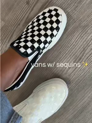 Brand New Drop!! @vans Bling girlies Dream ✨  #sequinshoes #sliponshoes #vans #weddingshoes #brides 