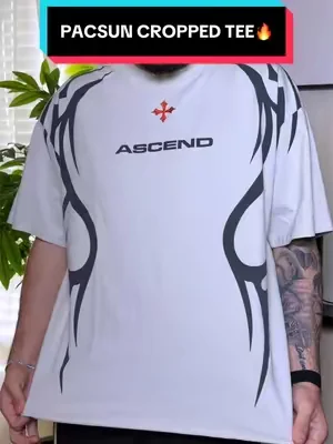 The PacSun Men’s Ascend Cyber Crop T-Shirt is one of the cleanest streetwear tees I’ve worn. Premium oversized cropped fit, standout graphic, and easy to style with just about anything. It’s massively discounted right now with free shipping for a limited time, so this is the perfect time to grab one before your size sells out. Check it out for yourself—I’ll leave the link right down here. 🔥 @pacsun #pacsun #mensfashion #croppedtee #streetwearstyle #TikTokShopFinds 