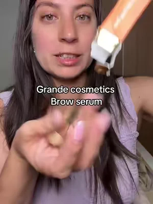 Brow serum @Grande Cosmetics #browserum #tiktokshopsummerturnup #summerwins #summervibes #Dealsforyoudays 