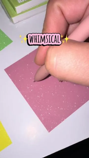It’s gonna be a whimsical school year #stickynotes #whimsical #glitter #officesupplies #teachersupplies 