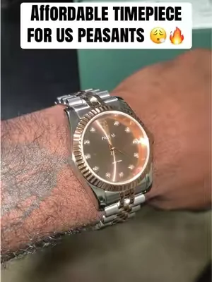 They won’t be able to tell a difference! #pascal #timepieces #labdiamond #watchesformen #dealsforyoudays 