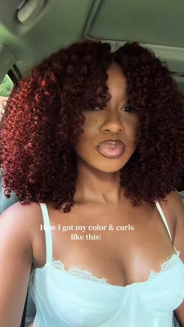 20 inches! Install video & tutorial  @YouTube: Simone Nicole @UNice Hair @UNICE @UniceHairCo #redwig #dealsforyoudays #gluelesswigs #wiginstall #wigreview 