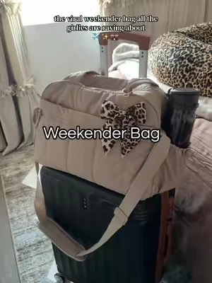 #weekenderbag #travelbag #gymbag #dufflebag 