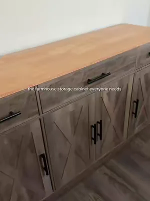 More storage without sacrificing style. @Walsunny Furniture #dealsforyoudays #SummerWins #SummerVibes #HomeOrganization #CoffeeBar 