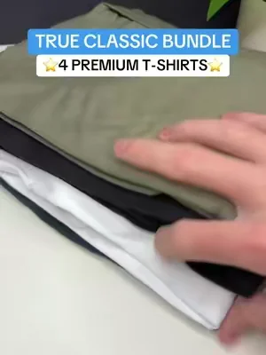 The only shirts you’ll be wearing #trueclassictees 
