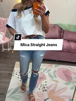 The perfect summer jeans. So flattering and trendy! @Wild Oak Boutique 