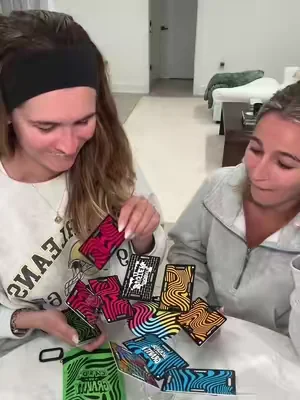 we are taking this game everywhere 🤣@Calley Blue @MegDav #cardsvsgravity @Big Potato Games #calleyandmeg #ad 