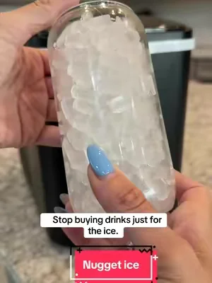 I never realized how much I was spending just to get the good ice until I got a nugget ice maker. 🤍 Soft, crunchy nugget ice whenever I want it, no water line, and a self-cleaning cycle makes it even easier. If you’re an iced coffee, soda, or mocktail lover, this is one upgrade you’ll use every single day. #NuggetIce #IceMaker #icemachine #euhomy 