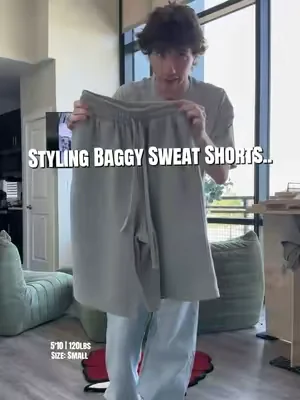 Replying to @bennett #shakawear #baggyshorts #fleeceshorts 