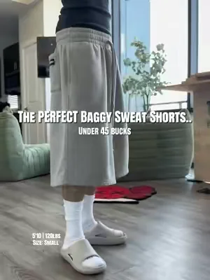 #shakawear #baggyshorts #fleeceshorts 