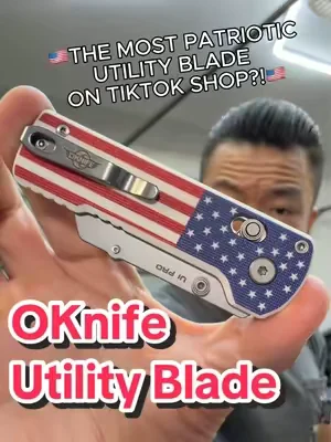 Is this the most Patroitic Utility Multi-Tool on TikTok Shop today?! #multitool #everydaycarry #pocketknife #bluecollar #giftsforhim 