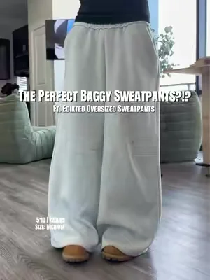 #edikted #baggysweatpants #streetwearfashion 