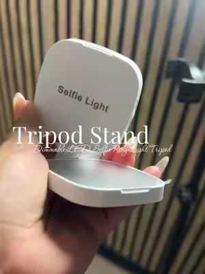 The perfect ring light tripod ✨ #ringlight #tripodstand #tripodwithlight #selfielight #dealsforyoudays 