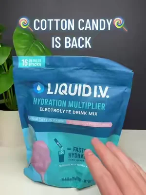 Summer Hydration Drink Mix! #liquidiv #cottoncandy 