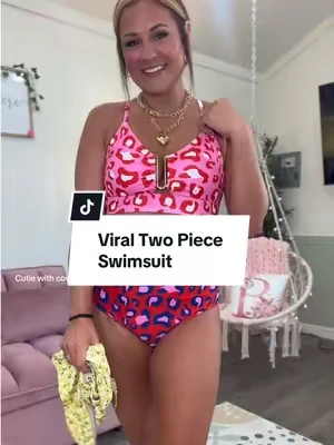 New designs just dropped in the viral two piece bathing suit from @Aleumdr Fashion  #bikini 