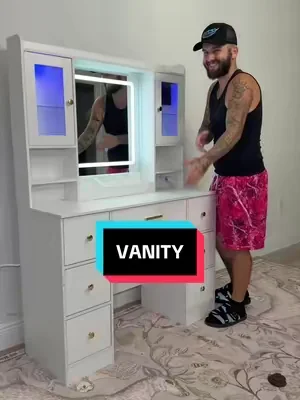 #vanity #makeupvanity #vanitymakeup #vanityorganization #vanitysetup