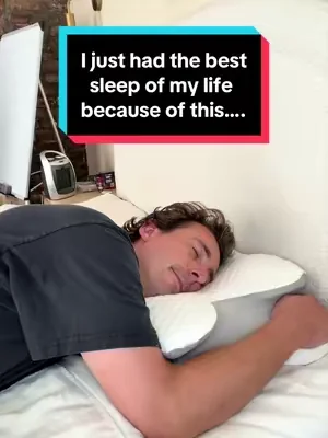 Replying to @denamarie the pillow you choose may be a lot more important than you think #neckpain #shoulderpain #backpainrelief #lowerbackpain #posture 