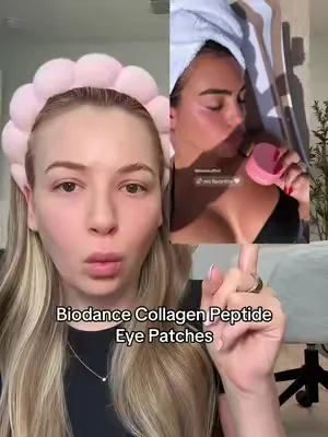 Georgina’s favorite, now my favorite too 🩷 @Biodance Store US #biodance #eyepatch #undereye #georgina #diampondpatch 