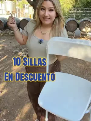 Paquete de Sillas en descuento #foldingchair #sillas #party #Outdoors #dealsforyoudays 