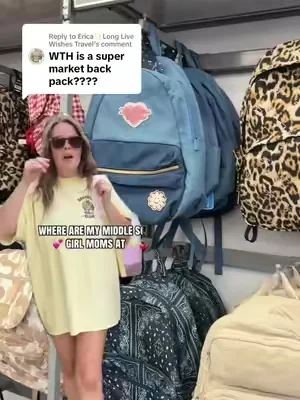 Replying to @Erica✨Long Live Wishes Travel 🤔 a supermarket backpack is a pack he would get at a supermarket. They make an OK back to school backpack but most likely going to rip or tear and need to be replaced before the end of the school year. ##simplemodern##backpack