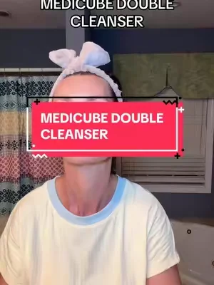 Double cleansing is the way to go for the cleanest skin. This Medicube duo is going to clean our pores and remove makeup without being harsh on your skin. #medicube #skincare #dealsforyoudays #cleanser #beauty 