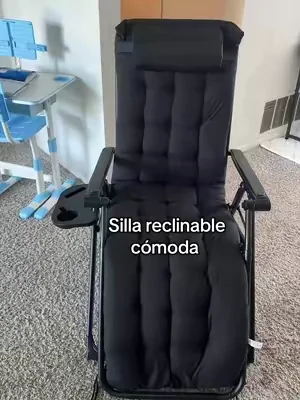 Silla reclinable cómoda #chair #silla #Home #parati #fyp 