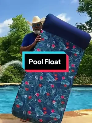 Fabric covered extra large pool float#pool#float#summervibes #outdoor #dealforyoudays 
