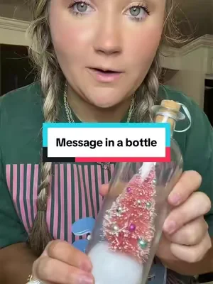 The most meaningful gift idea I will cherish forever 🥺❤️ #qvctiktoksuperbrandday #messageinabottle #christmasgift 