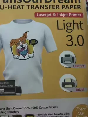 TransOurDream Tru-Heat Transfer Paper #ForYou #FYP #fypシ゚viral #heattransferpaper 
