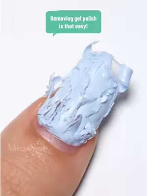 Removing gel polish is that easy! Simply apply and wait! Check my shop! #melodysusie #nailtok #gelpolish #dealsforyoudays #nail 