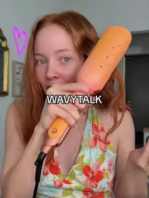 perfect waves without burnt hair was impossible 😭 not anymore 🥹 #wavytalk #wavytalkpowerwave #wavyhair #hairtok #hairgoals @wavytalkofficial 