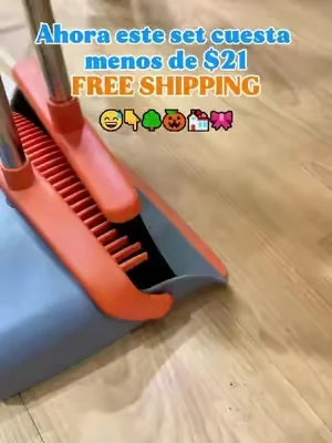 Si la escoba en casa no puede quitar el pelo así, entonces realmente necesitas esto.#paratiiiiiiiiiiiiiiiiiiiiiiiiiiiiiii #limpiando #broomanddustpan #broomdustpanset #dealsforyoudays 