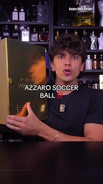 The Forever Wanted Deluxe Bundle | EXCLUSIVE Soccer Ball 🔥 #fragrance #azzaropartner #cologne #azzaroforeverwanted #fragtok 
