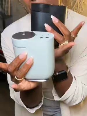 Wireless oil diffuser to make your home smell good ALL the TIME! #oildiffuser #diffuser #aromatherapy #waterlessdiffuser #homefinds 