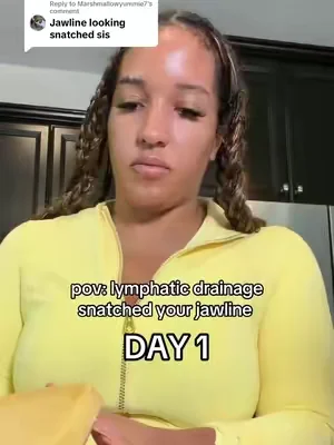 Replying to @Marshmallowyummie7 I have so many videos that I haven’t posted because my double chin was out of control. The scale has not changed, but my face is so much more snatched. My lymphatic drainage system is working so much better. My body is able to flush excess sodium, which helps with bloating.  I have been working out this entire time. When I was wearing the yellow outfit, I was in the gym six days a week and still with a double chin.😭  #lymphaticdrainage #maryruthsorganics #summerwins #dealsforyoudays #tiktokshopcreatorpicks 