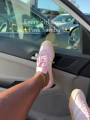 #tiktokshopcreatorpicks #sambasneakers #pinkshoes #addidas 
