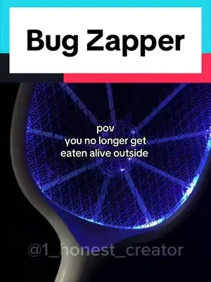 Bug zapper #bugs #zapper #summermusthaves #summeressentials 