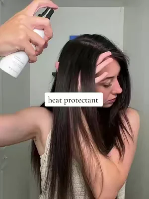 this also cuts down your drying time if you use it on wet hair!  #healthyhair #hairstyling #hairtips #longhair #girlythings 