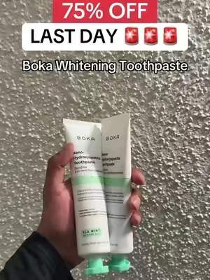 2 Pack! Get it today! #dealuxe #tiktokshop #deals #boka #teethwhitening 