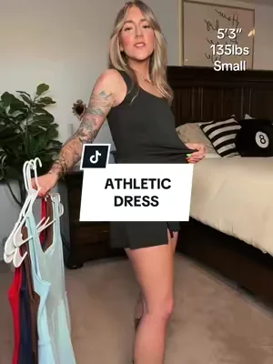 #athleticdress #tennisdress #activewearforwomen #summerdresses #golfdress 