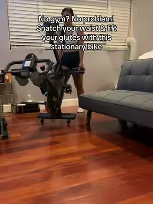 Get your cardio in from the comfort of your own home! #stationarybike #cyling #cardioworkout #tiktokshopcreatorpicks #creatorsearchinsights 