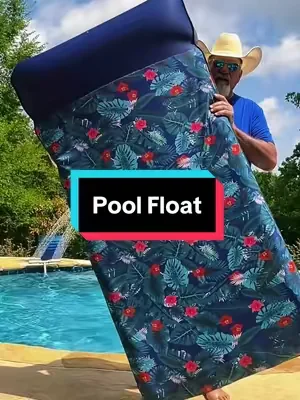 Fabric covered extra large pool float#pool#float#summervibes #outdoor #dealforyoudays 
